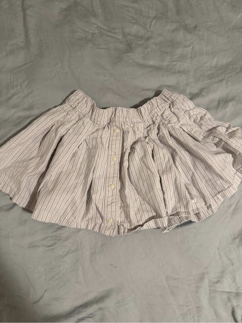 OFFLINE by Aerie Striped Cropped Button Up Shirt & Mini Skirt Set - Picture 3 of 5